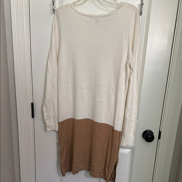 Michael Kors Cream and Tan Dress - Picture 6 of 8